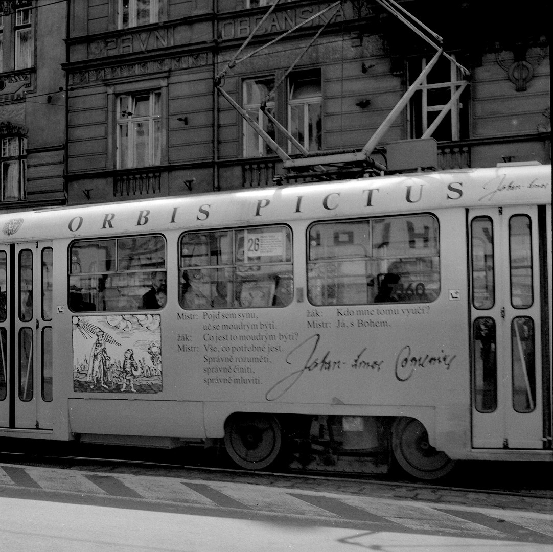 Straßenbahn / Трамвай / Tramvaj / Spårvagn, Prag / Прага / Praha 1992. Foto: Erik Jonsson