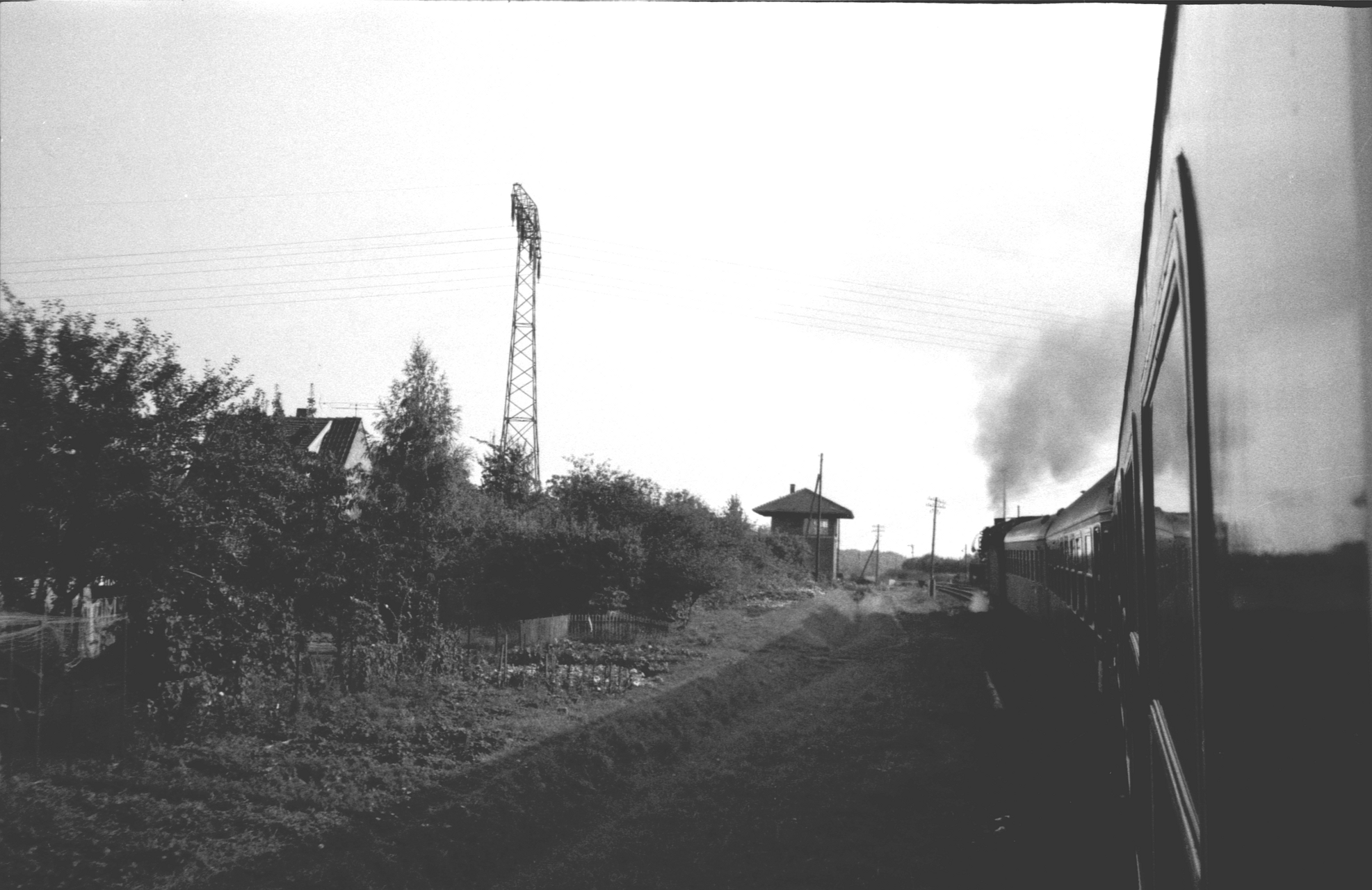 Saßnitz-Berlin 1975 mit Dampflok