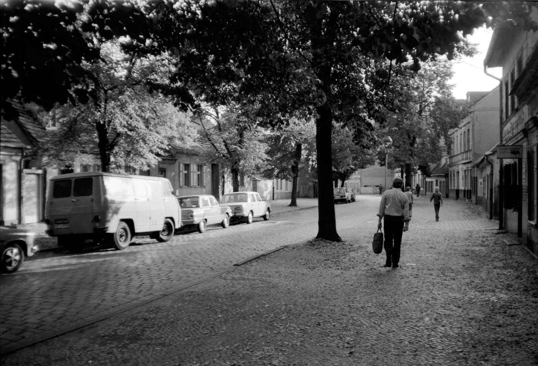 Straße in Köpenick 1975