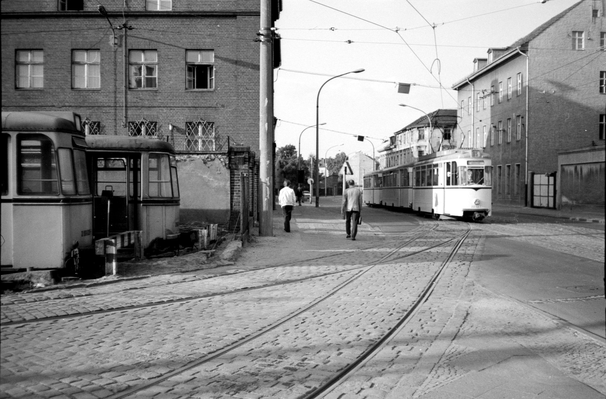 Straßenbahn in Köpenick 1975