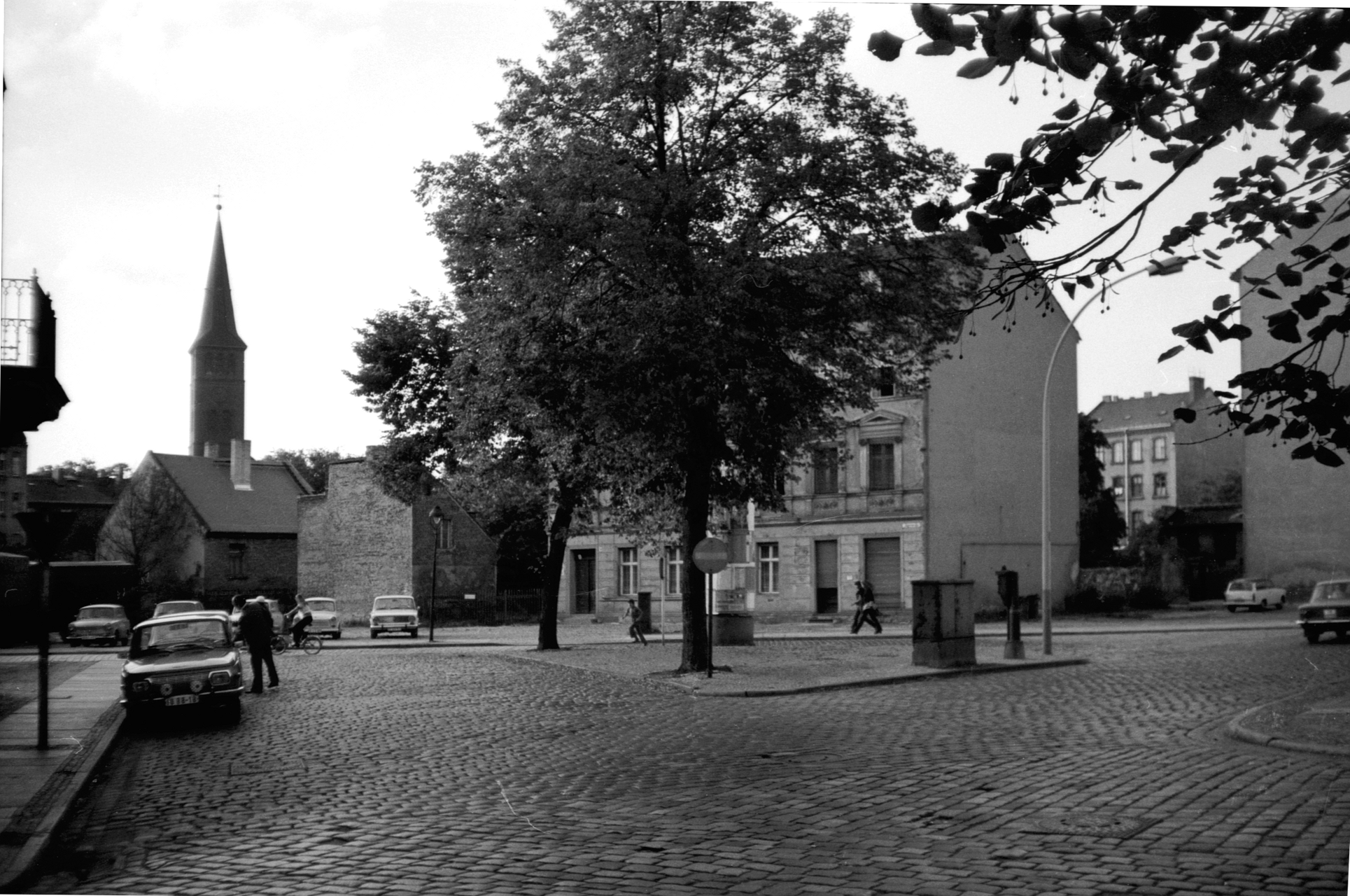 Straße in Köpenick 1975