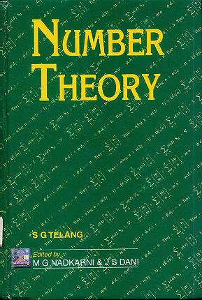 Number Theory By, S G Telang Number Theory By, S G Telang