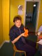 Bruce with balloon animal