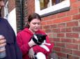Sue with Cat
