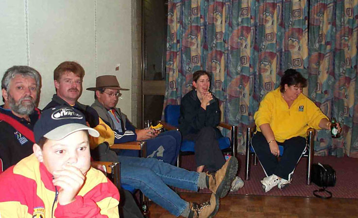 Wes keeping Blue Lake & Kidman in line