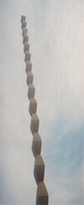 Coloana Infinitului- Targu-Jiu - Romania, capodopera a sculptorului din Hobita