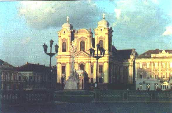 "Piata Unirii- Domul Romano-Catolic(1736-1773)