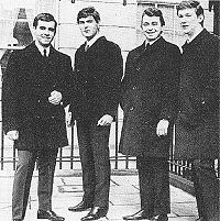 THE DAKOTAS 1964: Mick Green, 2nd lfrom left