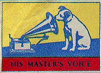 The "His Master's Voice" (EMI) company logo