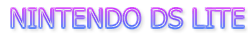  NINTENDO DS LITE
