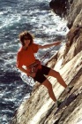 Hanging off the face of a cliff - not as hard as you first thought.