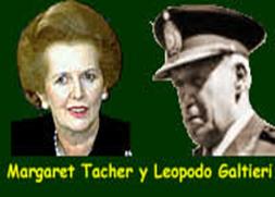 Tacher y Galtieri