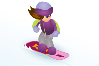 snowboard