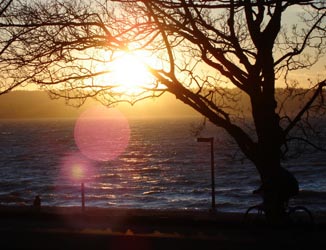 Vancouver Sunset over English Bay
