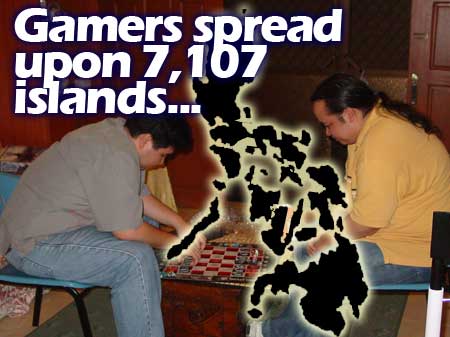 gamers trying a board game