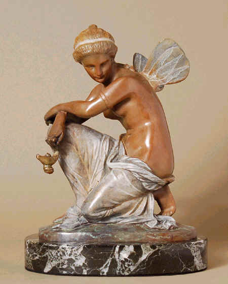 Psyche with oil lamp - Eugene Laurent