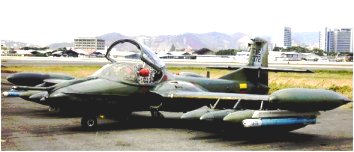 Avi�n subs�nico de Combate: Cessna A-37B ecuatoriano