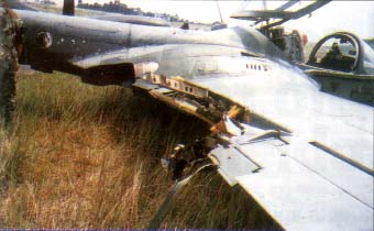 Al Ecuador le fu� averiado un avion A-37.