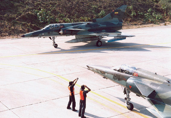 Aviones supersnicos de Combate: IAI Kfir-C2 de la FAE