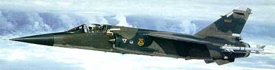 Impresin artstica de un avin caza Mirage F.1JA FAE