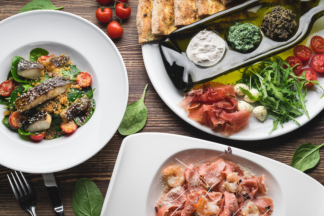 Italian Food Spread