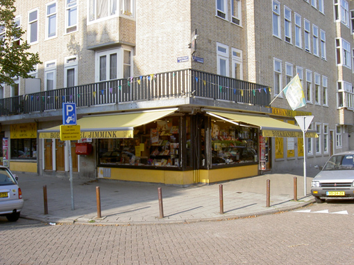 [the shop where Anne Frank picked out her first diary]