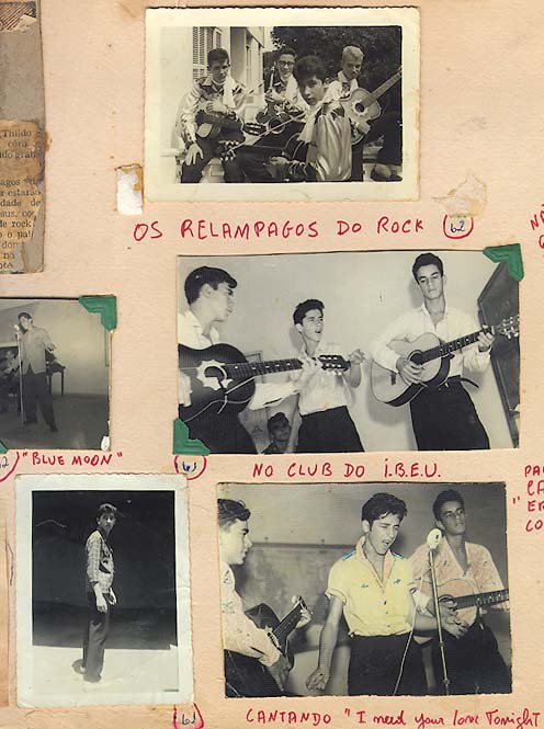 Outra p�gina do �lbum pessoal de Raul ...