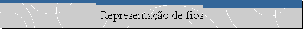 Representa��o de fios