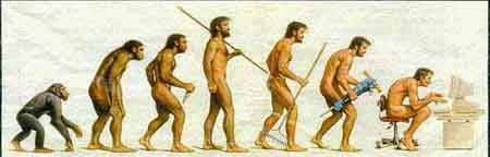 Evolution of the man