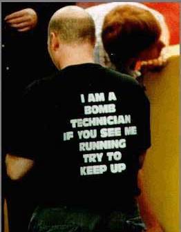I am a bomb technician