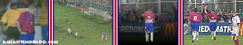 Primer gol del Rolo