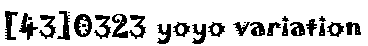 [43]0323 yoyo variation