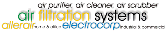 ALLERAIR AIRTUBE PORTABLE AIR CLEANER DESKTOP TABLETOP AIR PURIFIER AIR FILTRATION SYSTEM