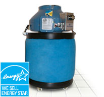 Electrocorp RSU series, chemical odor, gas, fumes, dust, airborne particle control, filtration
