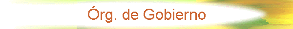 �rg. de Gobierno