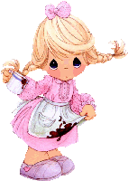Boneca com vestido rosa