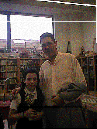 Yo con Miquel Illescas