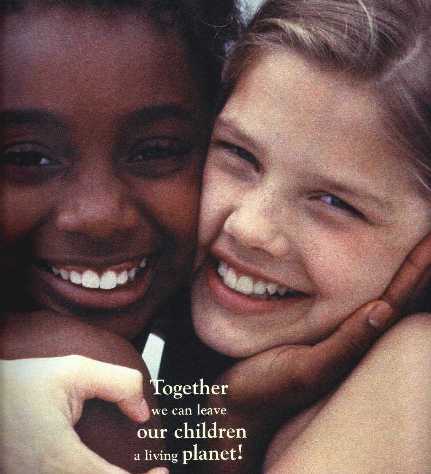 Together we can leave our children a living planet