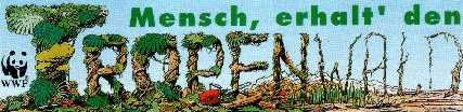 Mensch erhalt den Tropenwald