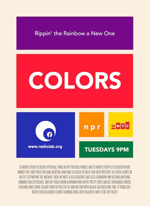 RadioLab Colors Poster