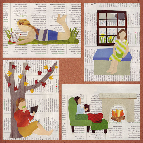 cut paper illustration