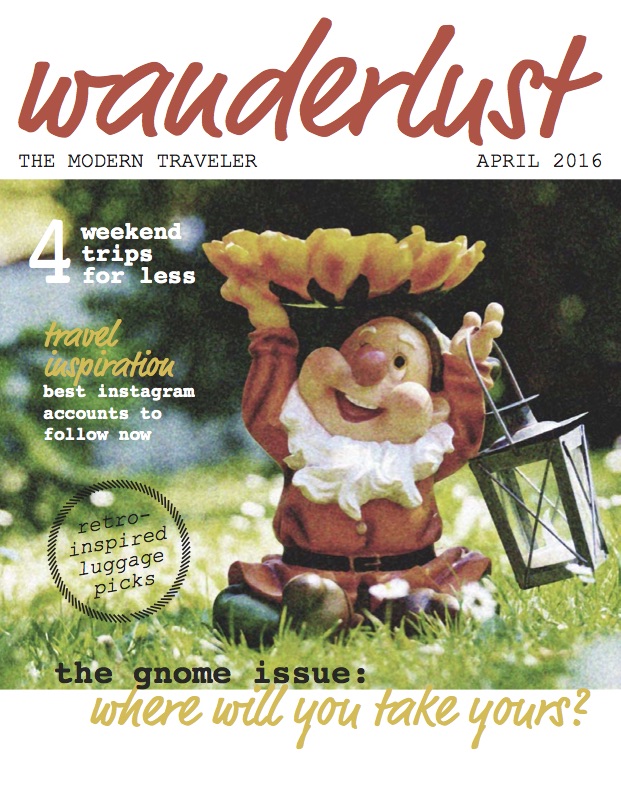 Wanderlust Magazine cover