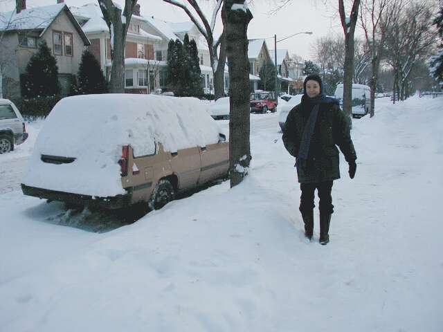 Joen and car