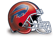 Buffalo Bills football helmet