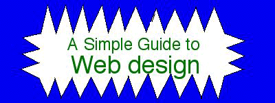 Alan Gilfoy's 'A Simple Guide to Web design'-the logo
