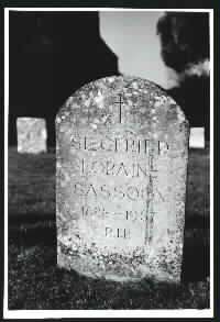 Siefried Sassoon.