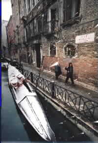 Gondola in the Snow.