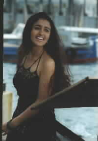 Indian Actress Anshu Lakhanpal in Venice.