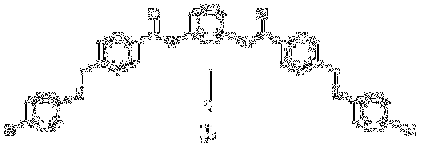 The generic structure of a bent-core liquid crystal molecule