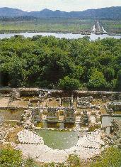 The classical theatre at Butrint